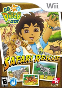 Go, Diego, Go: Safari Rescue Wii  box art